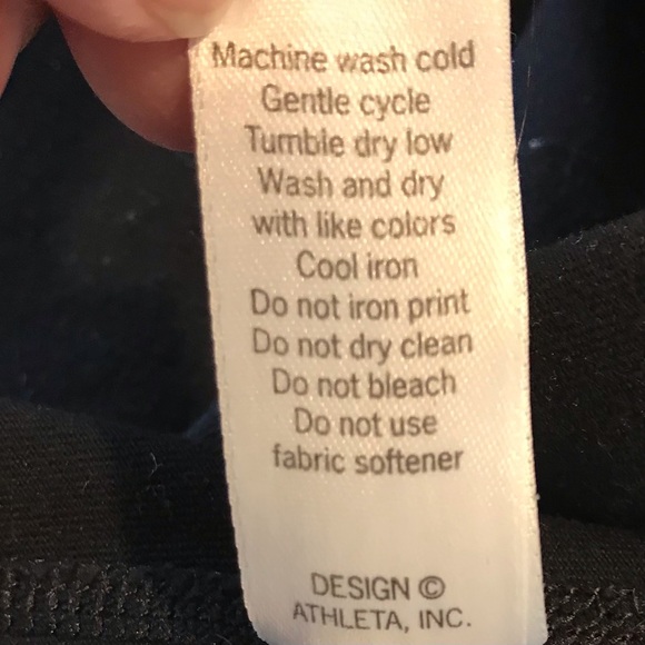 ATHLETA Capris Black Small - Picture 10 of 10